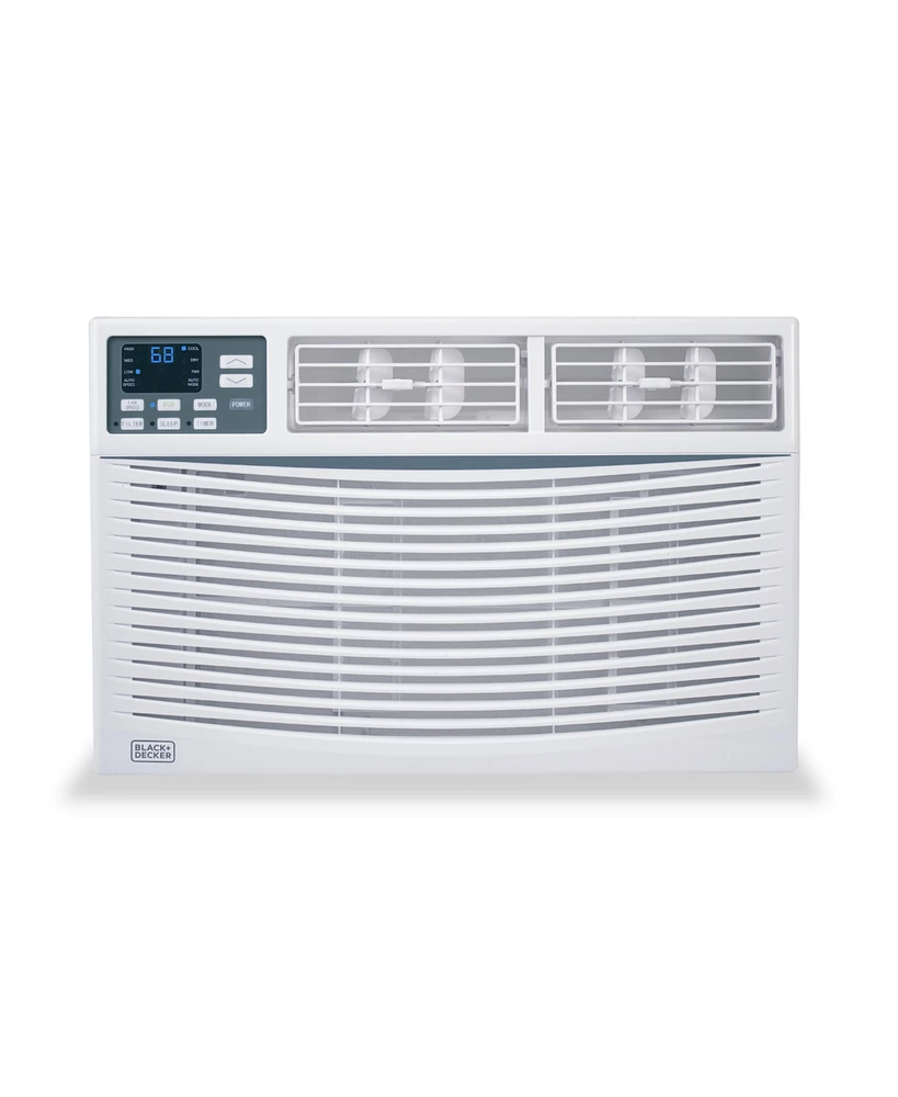 Black+Decker Window Air Conditioner 14000 Btu, Ac Window Unit Cools Up to 700 Square Feet, Window Ac Unit with Remote Control, 3 Cooling Speeds and Fa