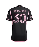 Adidas Men's Benjamin Cremaschi Black Inter Miami Cf 2024 La Noche Authentic Player Jersey
