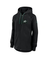 Fanatics Women's Black Dallas Stars Authentic Pro Rink Fleece Full-Zip Jacket