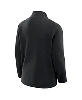 Fanatics Men's Black Pittsburgh Penguins Home Ice Fleece Full-Zip Jacket