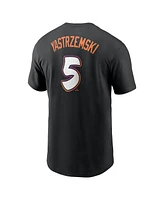 Nike Men's Mike Yastrzemski Anthracite San Francisco Giants 2025 City Connect Fuse Name Number T-Shirt
