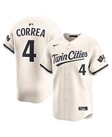 Nike Men's Carlos Correa Cream Minnesota Twins Alternate Limited Player Jersey