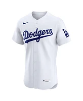 Nike Men's White Los Angeles Dodgers Home Elite Jersey