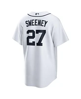 Nike Men's Trey Sweeney White Detroit Tigers Home Replica Jersey