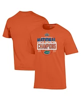 Champion Men's Orange Florida Gators 2025 Ncaa Basketball National Champions T-Shirt