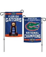 Wincraft Florida Gators 2025 Ncaa Men's Basketball National Champions 12'' x 18'' Double-Sided Garden Flag
