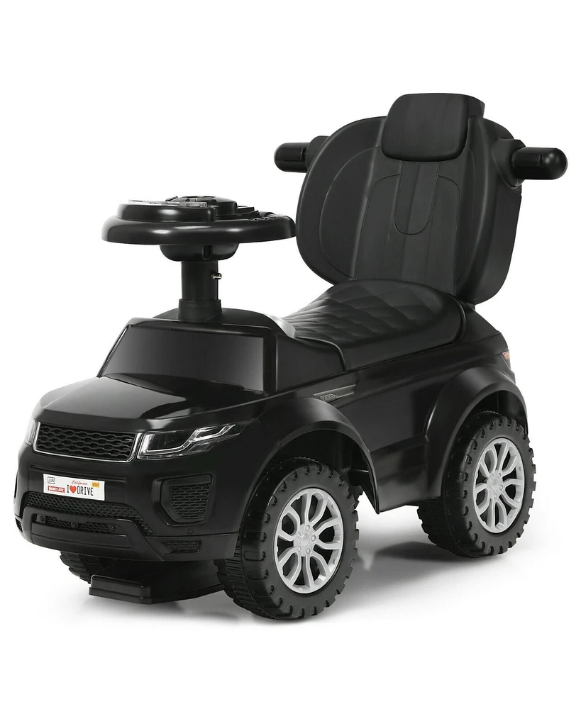 3 1 Ride on Push Car Toddler Stroller Sliding with Music
