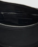 Mango Women's Oval Shoulder Bag