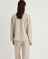 Mango Women's Linen-Blend Shirt