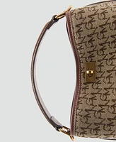 Mango Women's Printed Logo Mini Shopper Bag