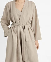 Mango Women's Linen Home Robe