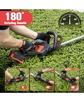 20V Max 20" Cordless Hedge Trimmer (Battery & Charger Included)