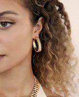 Ettika Metal Moderna Hoops