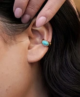 Ettika Turquoise Solstice Cuff Earrings