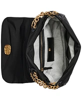 Donna Karan New York Crepe Small Shoulder Bag