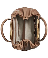 Donna Karan New York Poplin Satchel Bag