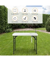 Folding Portable Fish Cleaning Cutting Table
