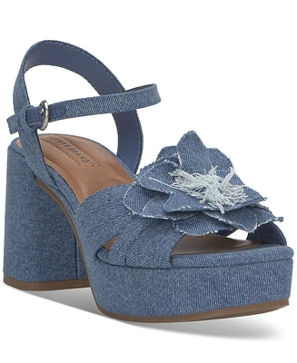 Lucky Brand Women's Marrika Block-Heel Platform Dress Sandals
