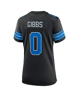 Nike Women's Jahmyr Gibbs Black Detroit Lions 2nd Alternate Game Player Jersey