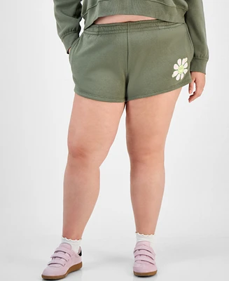Grayson Threads, The Label Trendy Plus Pull-On Daisy Shorts