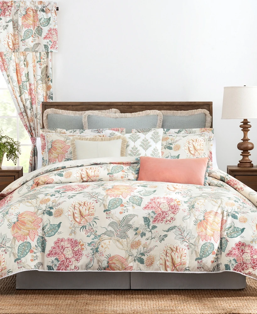 Rose Tree Komodo Floral 4-Pc. Comforter Set