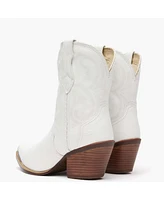 Crush by Durango Women's Pearl White Western Fashion Boot