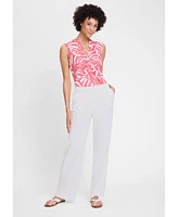 Olsen Women's Anna Fit Wide Leg Trouser