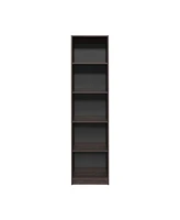 Vinton Xs Bookcase Compact Bookshelf with Multiple Shelves