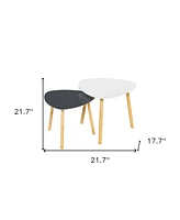 Two-Piece Nested Tables – Stylish and Practical Side Tables for Home Decor