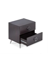Two-Drawer End Table – A Chic and Practical Addition to Any Room