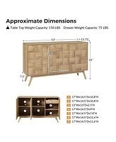 Erica 53" Wide Mid-Century Modern Sideboard