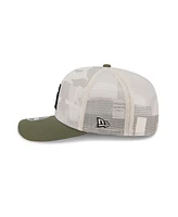 New Era Men's Light Beige/Olive Arizona Diamondbacks 2025 Armed Forces Day 9SEVENTY Adjustable Hat