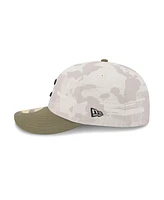 New Era Men's Light Beige/Olive Chicago Cubs 2025 Armed Forces Day 59FIFTY Fitted Hat