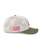 New Era Men's Light Beige/Olive Arizona Diamondbacks 2025 Armed Forces Day 59FIFTY Fitted Hat