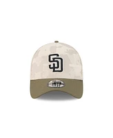 New Era Men's Light Beige/Olive San Diego Padres 2025 Armed Forces Day 39THIRTY Flex Hat