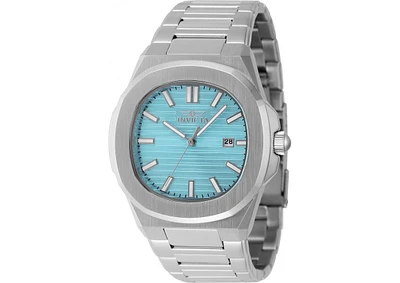 Invicta Men's Speedway Quartz 3 Hand Light Blue Dial Watch