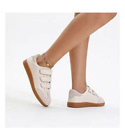 Blake Triple-Strap Gum Sole Sneakers