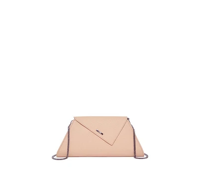 Susu Leather Clutch Bag Nude Clutch Purse Beige Evening Bag Tan Women's Handbag