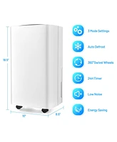 24 Pints 1500 Sq. ft Portable Dehumidifier For Medium To Large Spaces