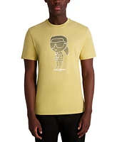 Karl Lagerfeld Paris Men's Caricature T-Shirt