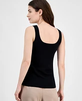 Anne Klein Women's Sleeveless Square-Neck Tank Top