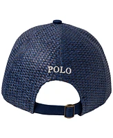 Polo Ralph Lauren Men's Straw Baseball Hat
