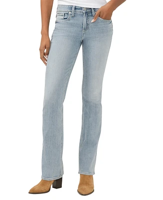 Silver Jeans Co. Women's Suki Mid Rise Curvy Fit Slim Bootcut