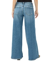 Silver Jeans Co. Women's Low Rise Ultra-Wide Leg Skater