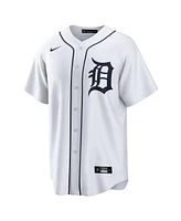 Nike Men's White Detroit Tigers 1 Dad Home Replica Jersey