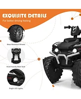 12V Kids Ride on Atv with Led lights and Treaded Tires