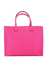 Pre-Owned Versace Large La Medusa Tote Embossed Canvas