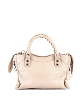 Pre-Owned Balenciaga Mini City Classic Studs Bag Leather