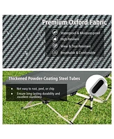 Wide Foldable Camping Cot with Carry Bag