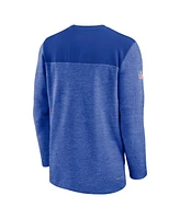 Men's Nike Royal Buffalo Bills Sideline Lockup Performance Quarter-zip Jacket